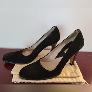 Michael Kors Black Suede Pumpe, Size 7.5, used